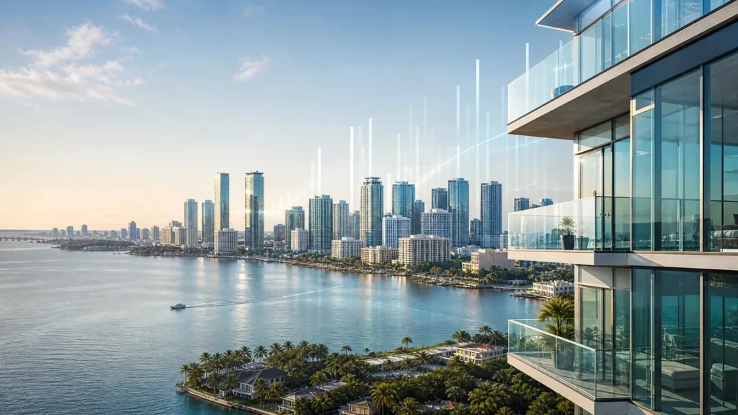 Miami-Dade residential market visual for international buyers evaluating renewed sales momentum.