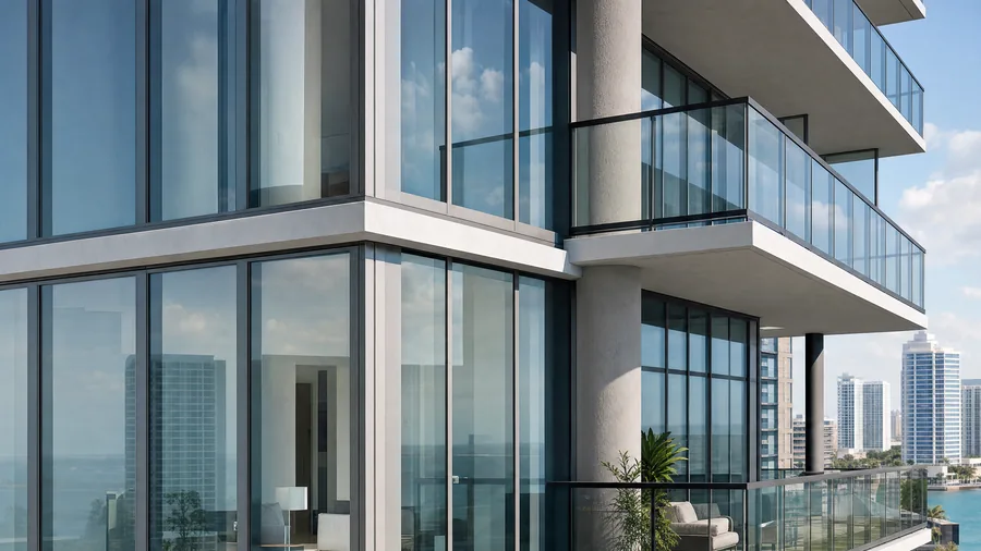 Miami luxury condo towers along Biscayne Bay where construction defect lawsuits are emerging in 2026