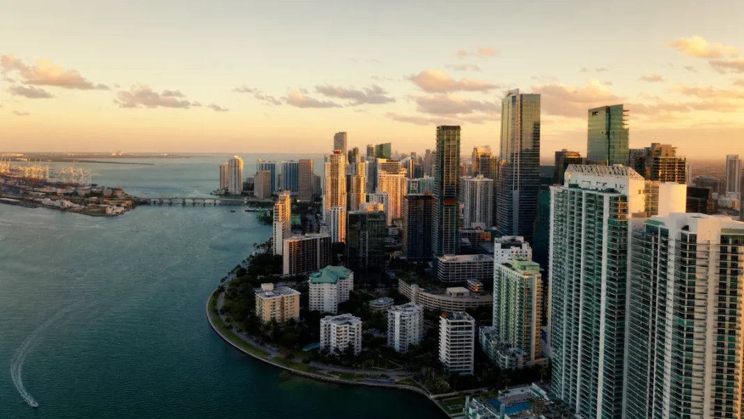 Miami-Dade real estate market data visualization for May 2026 showing sales growth and inventory trends Miami-Dade real estate market data visualization for May 2026 showing sales growth and inventory trends