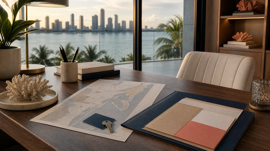 Miami investor reviewing short-term rental zoning, licensing and condo documents before purchasing a property