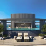 Conceptual rendering of East Deck B at The Longevity Penthouse in Rivage Bal Harbour