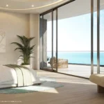 Conceptual rendering of Primary Bedroom B at The Longevity Penthouse in Rivage Bal Harbour