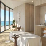 Conceptual rendering of the Therapy Room at The Longevity Penthouse in Rivage Bal Harbour