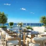 Conceptual interior vignette of The Longevity Penthouse at Rivage Bal Harbour